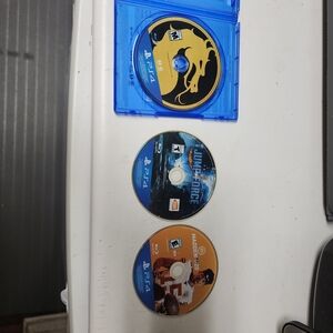 PlayStation 4 Game Bundle - Mortal Kombat, Jump Force, Madden NFL